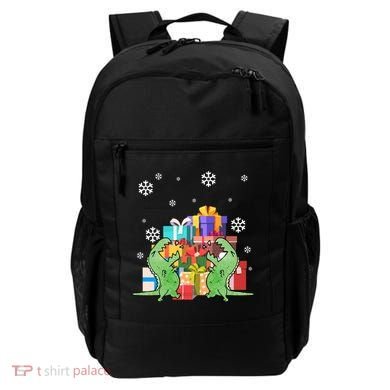 T-Rex Christmas Backpack