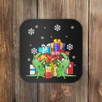 T-Rex Christmas Coaster thumb 0
