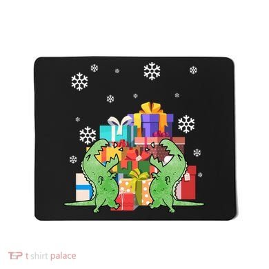 T-Rex Christmas Mousepad