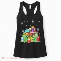 T-Rex Christmas Women's Tank Top thumb 0