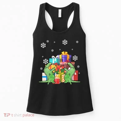 T-Rex Christmas Women's Tank Top