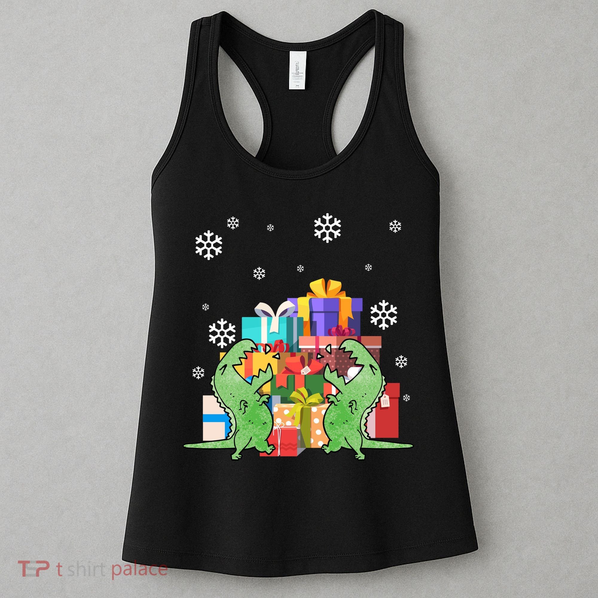 T-Rex Christmas Women's Tank Top