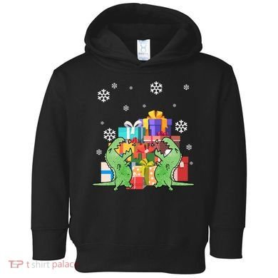 T-Rex Christmas Toddler Hoodie