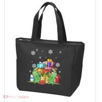 T-Rex Christmas Tote Bag thumb 3