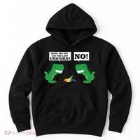 T-Rex Did You Eat The Last Unicorn Hoodie thumb 0