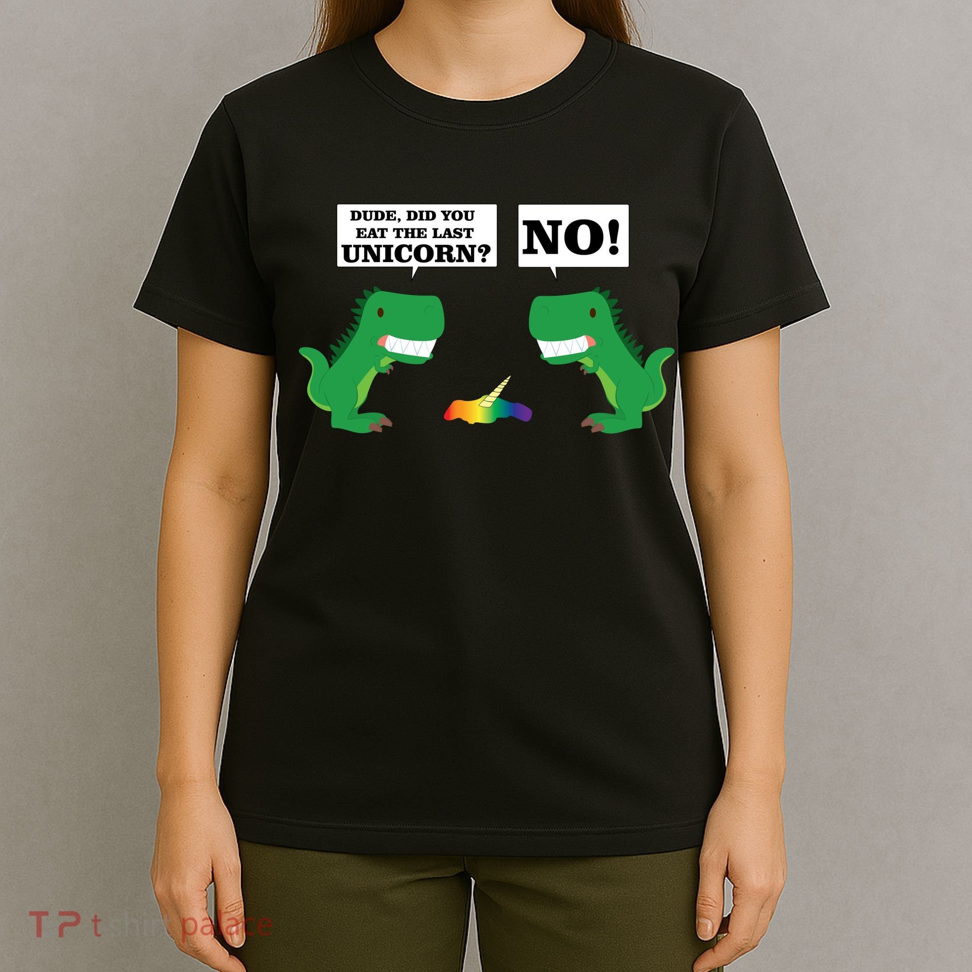 T-Rex Did You Eat The Last Unicorn T-Shirt
