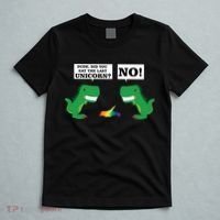 T-Rex Did You Eat The Last Unicorn T-Shirt thumb 5