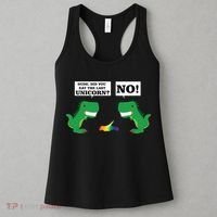 T-Rex Did You Eat The Last Unicorn Women's Tank Top thumb 3