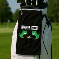 T-Rex Did You Eat The Last Unicorn Golf Towel thumb 2