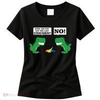 T-Rex Did You Eat The Last Unicorn Women's T-Shirt thumb 0