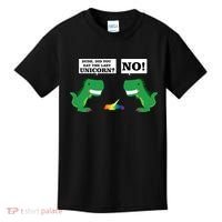 T-Rex Did You Eat The Last Unicorn Kids T-Shirt thumb 0