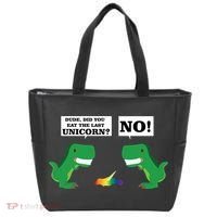 T-Rex Did You Eat The Last Unicorn Tote Bag thumb 0