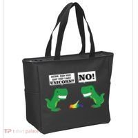 T-Rex Did You Eat The Last Unicorn Tote Bag thumb 2