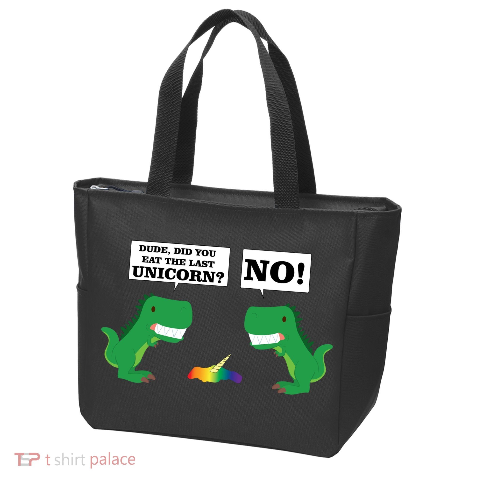 T-Rex Did You Eat The Last Unicorn Tote Bag