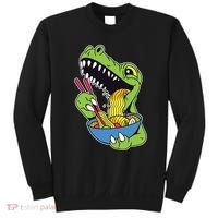 T-Rex Eating Ramen Sweatshirt thumb 0