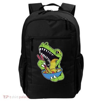 T-Rex Eating Ramen Backpack