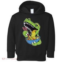 T-Rex Eating Ramen Toddler Hoodie thumb 0