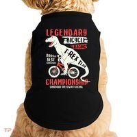 T-Rex Funny Bicycle Racing Doggie Tank thumb 0