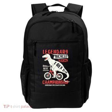 T-Rex Funny Bicycle Racing Backpack