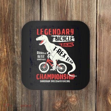 T-Rex Funny Bicycle Racing Coaster