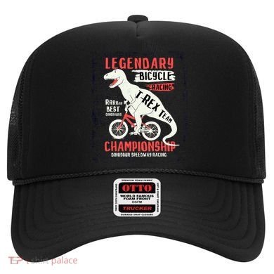 T-Rex Funny Bicycle Racing Hat