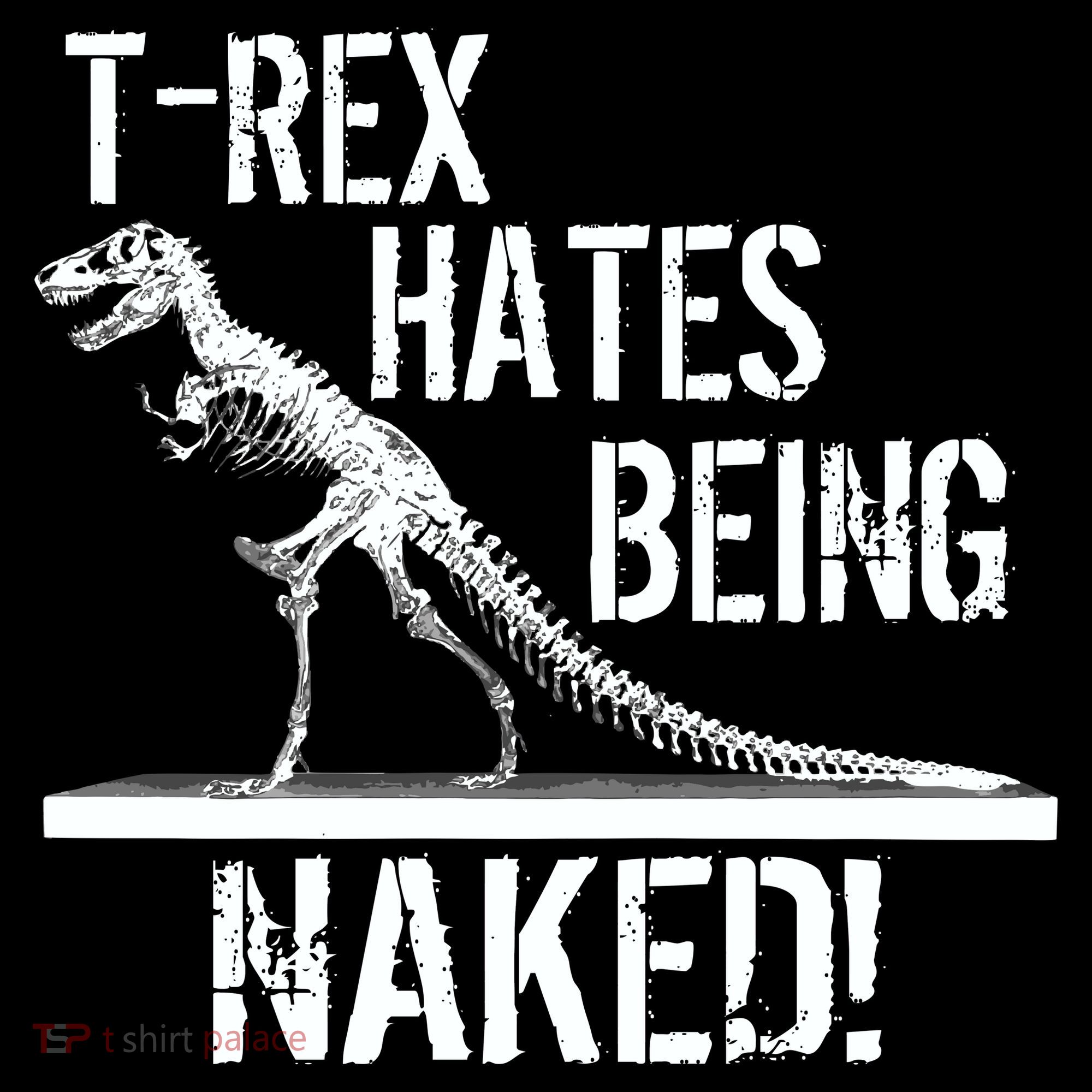 T-Rex Hates Being Naked Mousepad