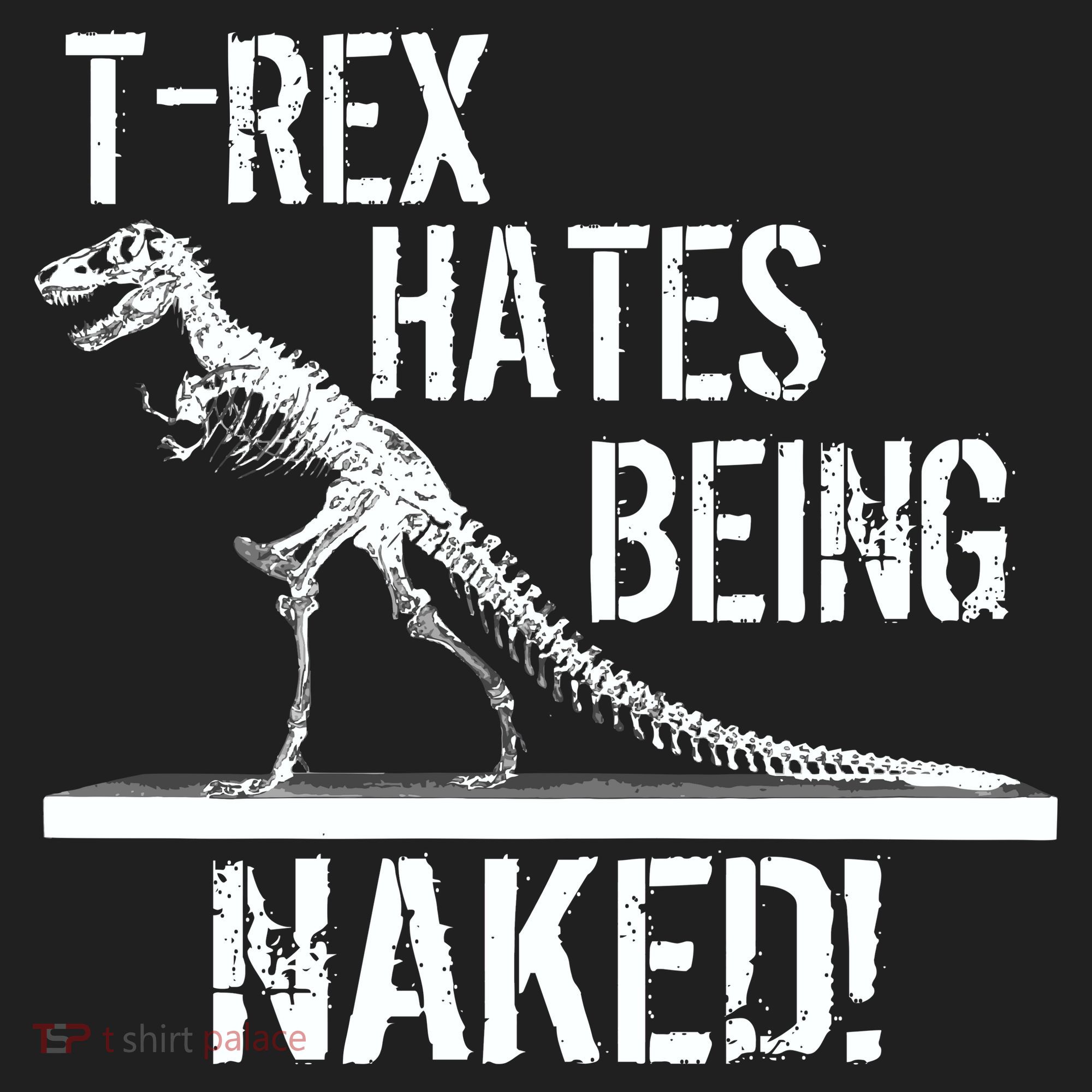 T-Rex Hates Being Naked Hat