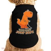 T-Rex Hates Jump Rope Doggie Tank thumb 0