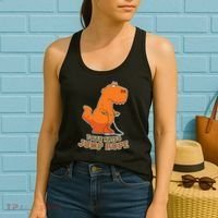 T-Rex Hates Jump Rope Women's Tank Top thumb 2