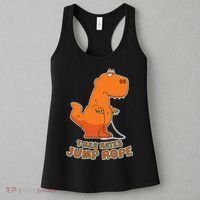 T-Rex Hates Jump Rope Women's Tank Top thumb 3