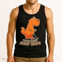 T-Rex Hates Jump Rope Tank Top thumb 3