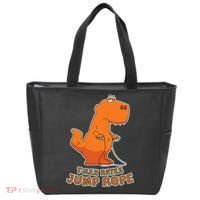 T-Rex Hates Jump Rope Tote Bag thumb 0