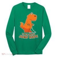 T-Rex Hates Jump Rope Long Sleeve Shirt thumb 0