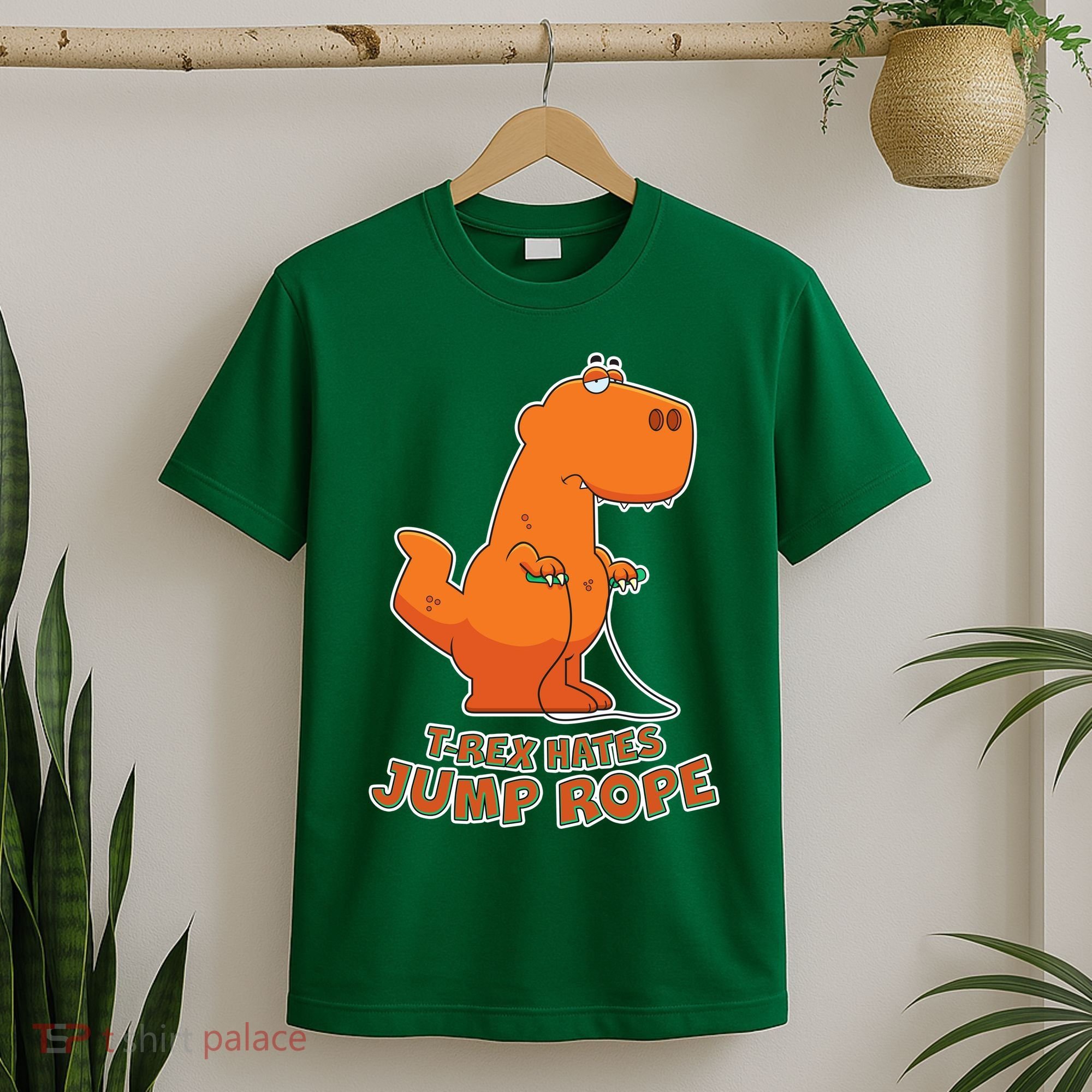 T-Rex Hates Jump Rope T-Shirt