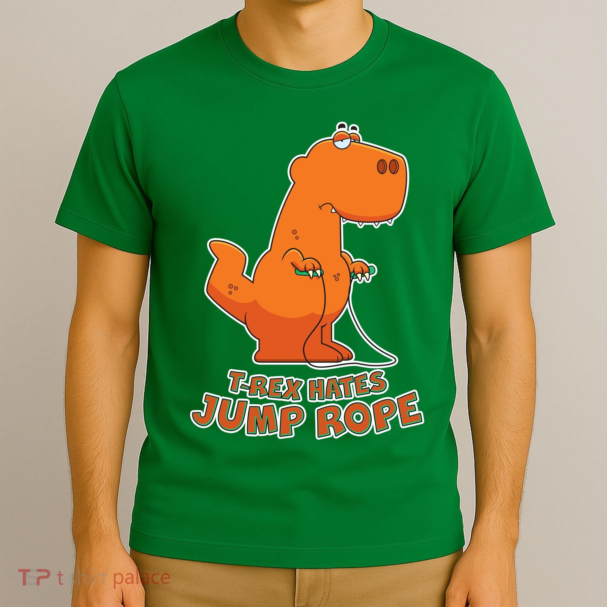 T-Rex Hates Jump Rope T-Shirt