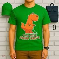 T-Rex Hates Jump Rope T-Shirt thumb 6