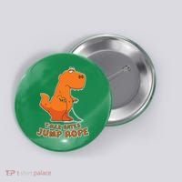 T-Rex Hates Jump Rope Button thumb 0