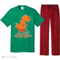 T-Rex Hates Jump Rope Pajama Set thumb 0