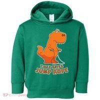 T-Rex Hates Jump Rope Toddler Hoodie thumb 0