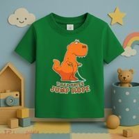T-Rex Hates Jump Rope Toddler T-Shirt thumb 3