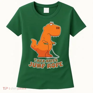 T-Rex Hates Jump Rope Women's T-Shirt