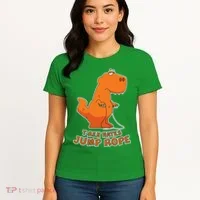 T-Rex Hates Jump Rope Women's T-Shirt thumb 4