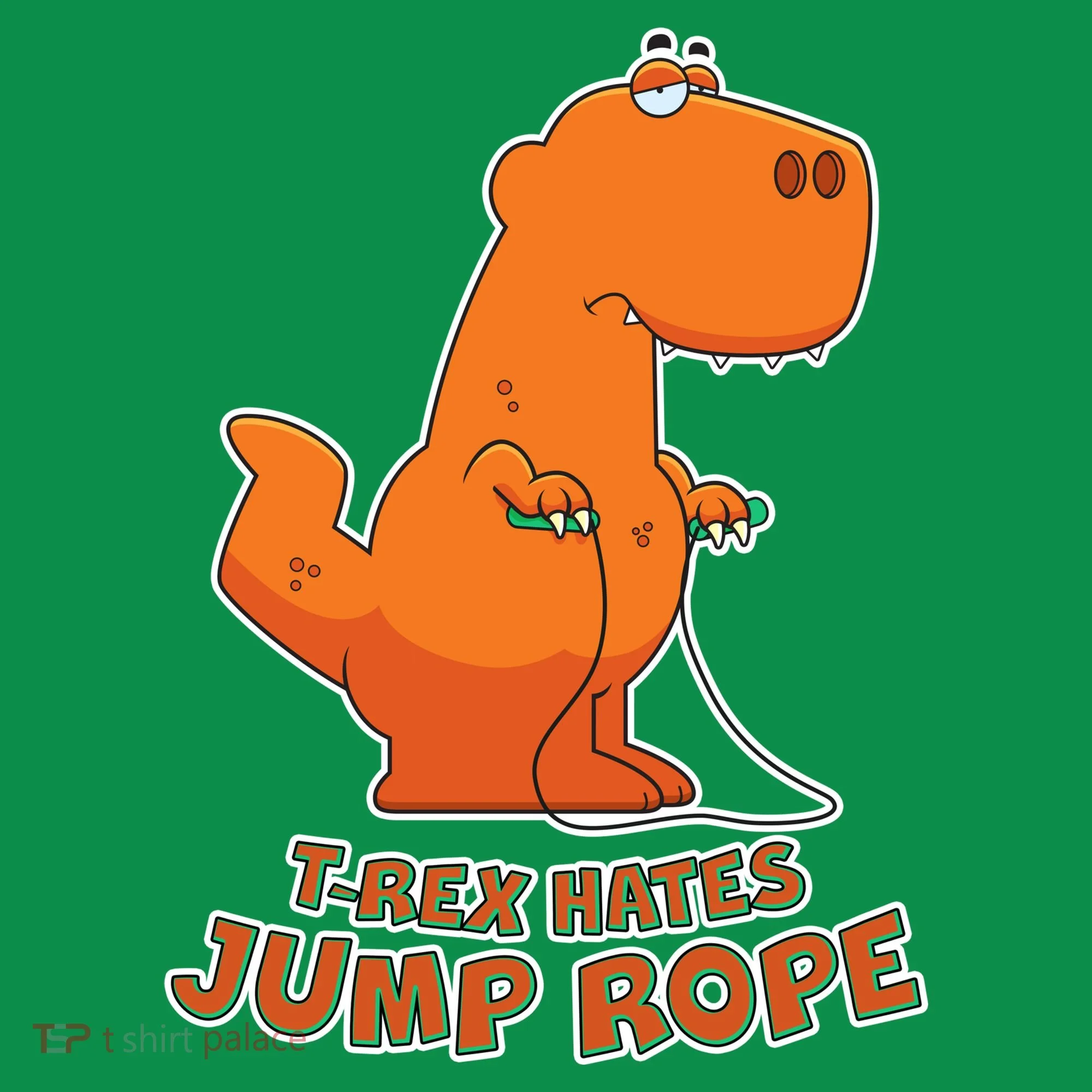 T-Rex Hates Jump Rope Women's T-Shirt