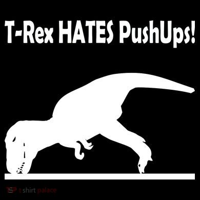 T-Rex Hates Push-Ups Sustainable Bucket Hat