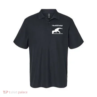 T-Rex Hates Push-Ups Polo