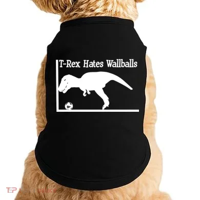 T-Rex Hates Wallballs Doggie Tank