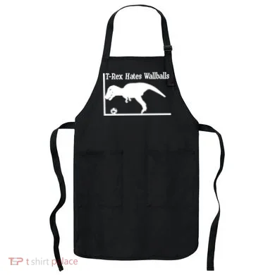 T-Rex Hates Wallballs Apron