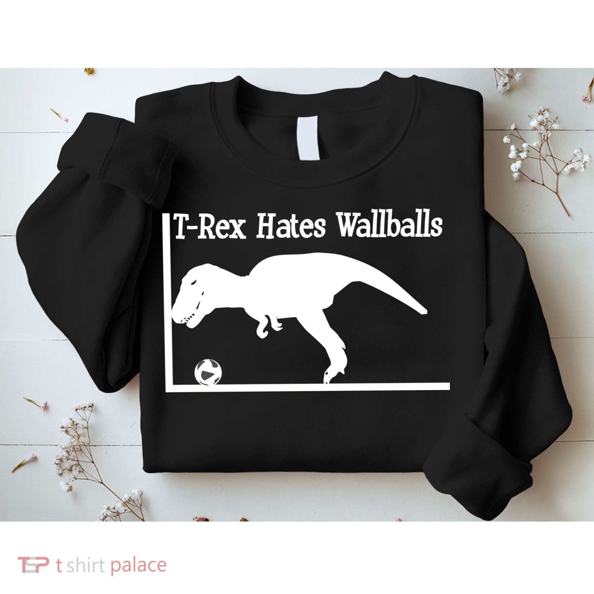 T-Rex Hates Wallballs Sweatshirt
