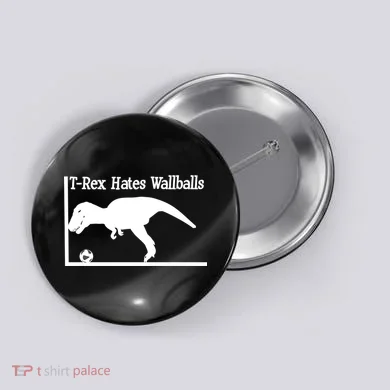 T-Rex Hates Wallballs Button
