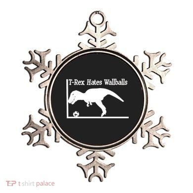 T-Rex Hates Wallballs Ornament